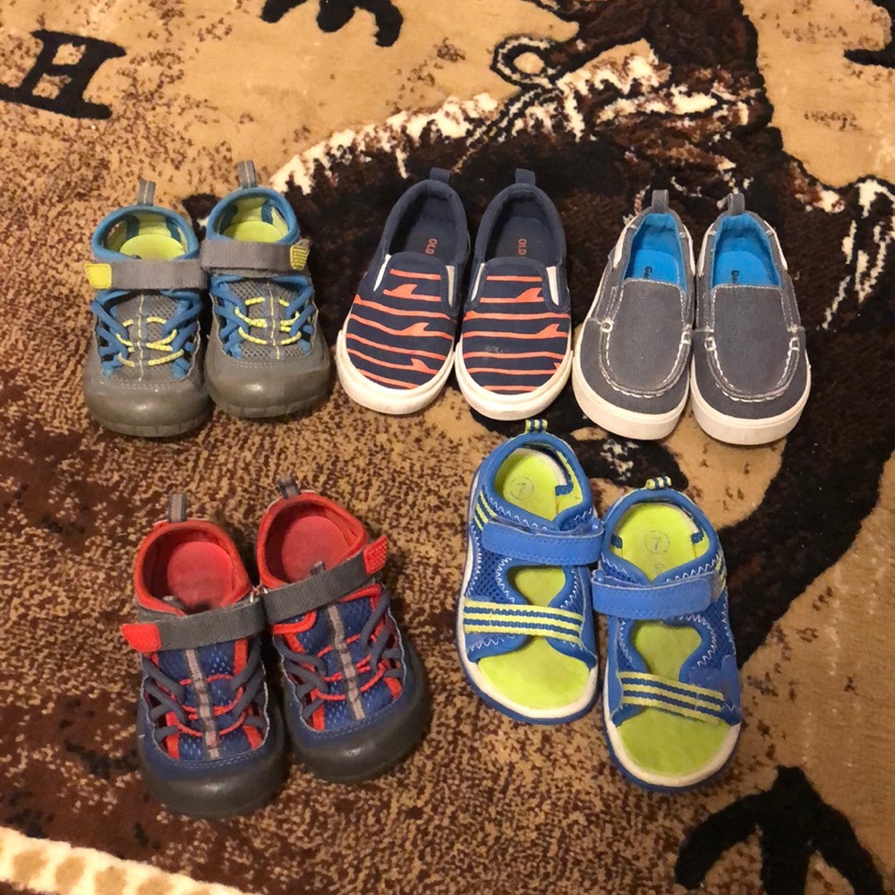 Toddler boy shoe lot